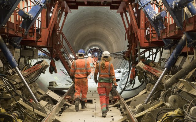 Tideway workers