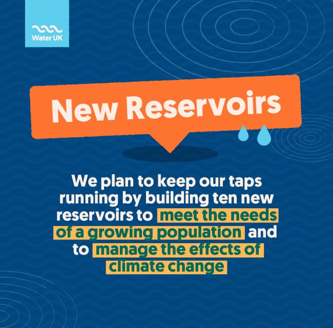 New reservoirs to keep the taps running